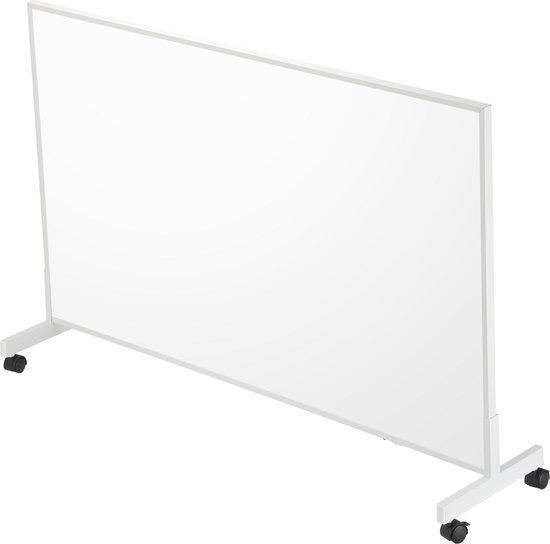 HeatSense® Elektrische Kachel - Infrarood Verwarmingspaneel - Vrijstaand/Muurbevestiging/Plafondbevestiging - 600 Watt - 100x60CM - Inclusief Verrijdbare Voet