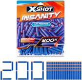 ZURU - XSHOT - Insanity - Navulverpakking - Speelgoedblaster - 200 pijltjes
