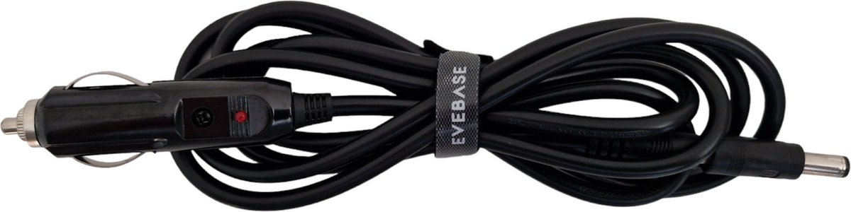 EVEBASE Move - 12V Autolaadkabel - 5A - DC5521 / DC6530 - Geschikt voor Move 300 & Move 500