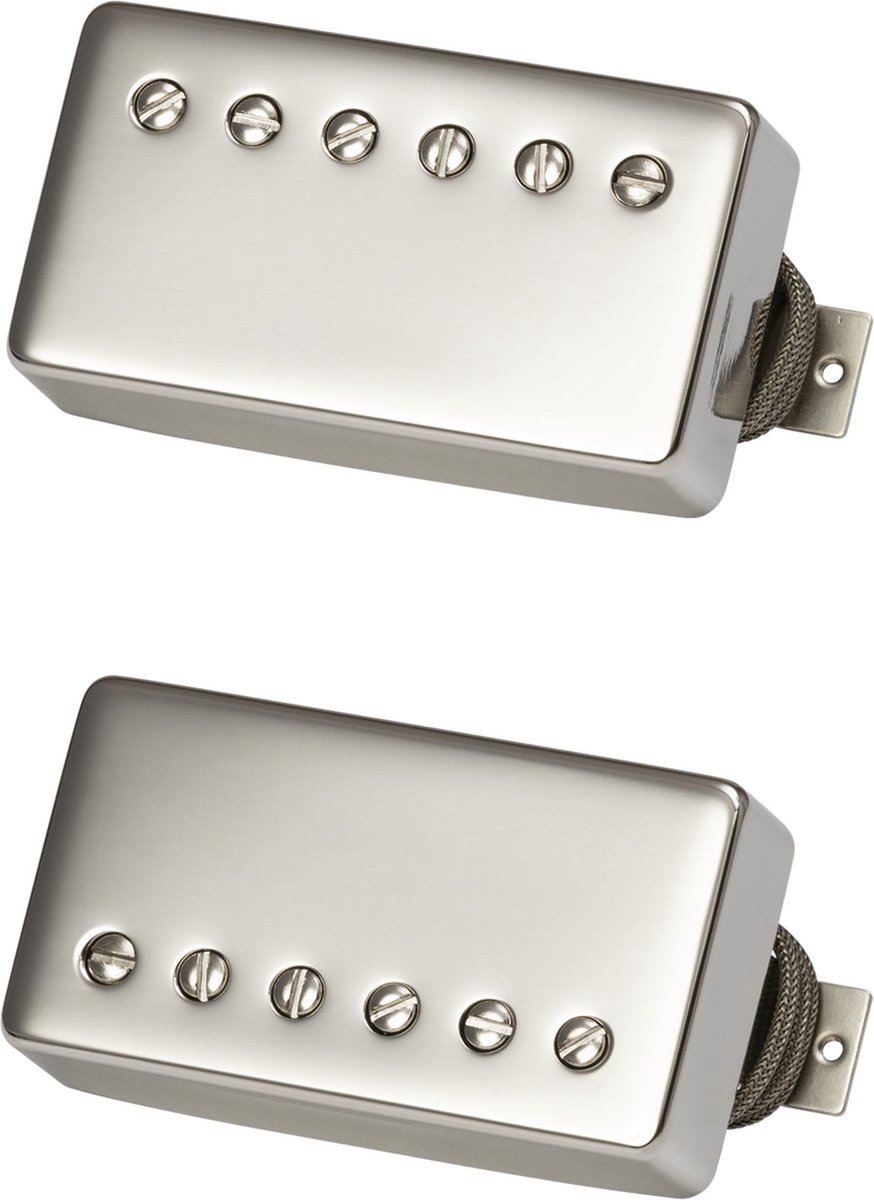 Gibson Custombucker Set True Historic Nickel Cover - Humbucker pickup voor gitaren