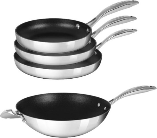 Set de 3 casseroles avec couvercle Impact - Scanpan