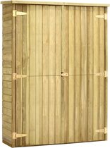 vidaXL-Tuinschuur-123x50x171-cm-geïmpregneerd-grenenhout