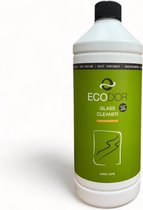 Ecodor EcoGlass - 1000ml - 1 op 5 Concentraat - Glasreiniger / Ruitenreiniger - Vegan - Ecologisch - Ongeparfumeerd