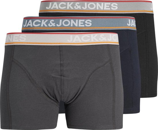 Jack&Jones Heren Kylo Trunks 3 Pack Navy Blazer M