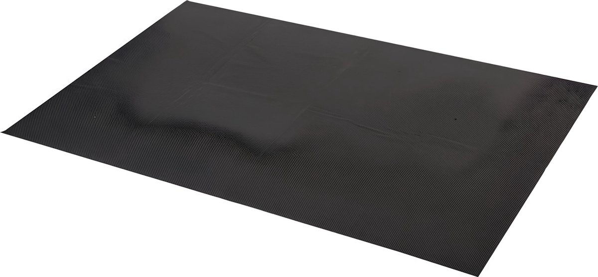 Kofferbakmat, Anti-slip mat voor auto kofferbak 90x60cm vuilvangmat, zwart (gesloten)