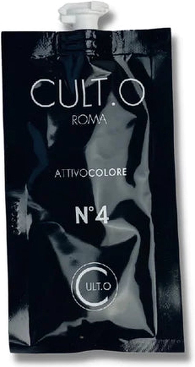 Cult.O No.4 Attivo Colore, concentraat beschermende haarkleuring, 1x10ml