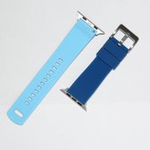 Apple Watch bandje Silicone Pro aqua/blauw - 38 mm / 40 mm / 41 mm
