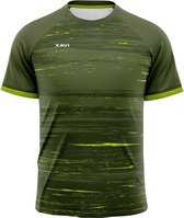 Xavi Performance unisex t-shirt groen maat 2XL