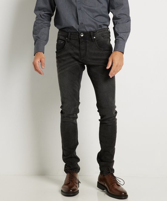 TerStal Porto Nova Slim Fit Ultraflex Jeans Zwart In Maat 32