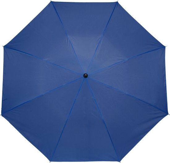 Petit parapluie pliant/escamotable bleu diamètre 93 cm - Protection pluie
