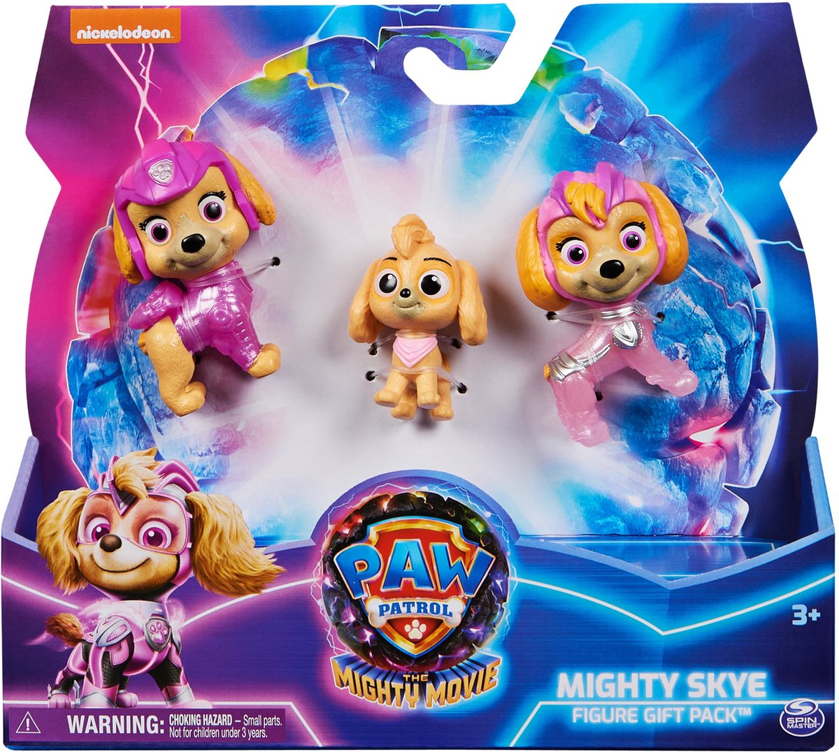 PAW Patrol The Mighty Movie - Coffret cadeau 7 pièces Pup Squad Racers avec  une