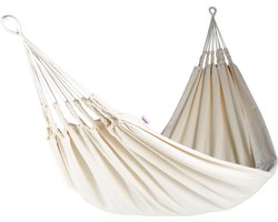 Naya Nayon Hangmat la Quiteña Basic – 120 x 330 cm – 100 % katoen – handgemaakt in Ecuador