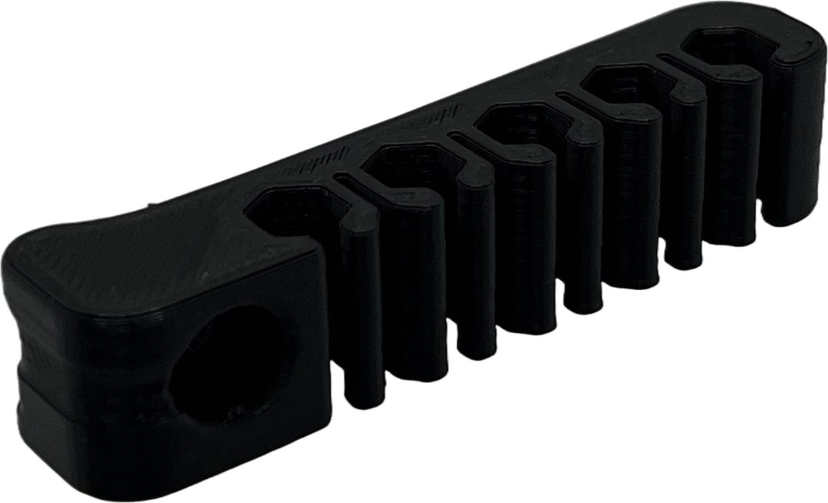 Trend Snappy 66 mm One Touch Magnetic Bit Holder, 25 mm Bit Retention, Centrotec Compatible, SNAP/BH/OT, Black