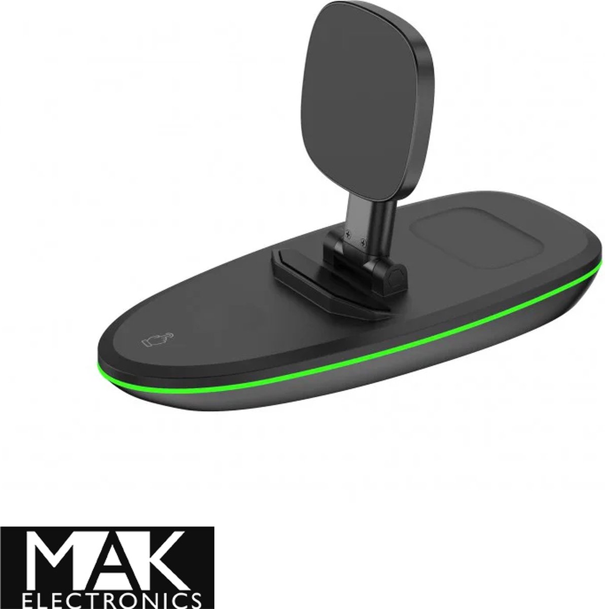 Quad Lock Tête De Charge Sans Fil 15W – Upgrade Pour Support Voiture/Bureau, Compatible Coques Quad Lock