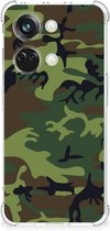 Smartphone hoesje OnePlus Nord 3 Anti-shock Hoesje met foto met transparante rand Camouflage