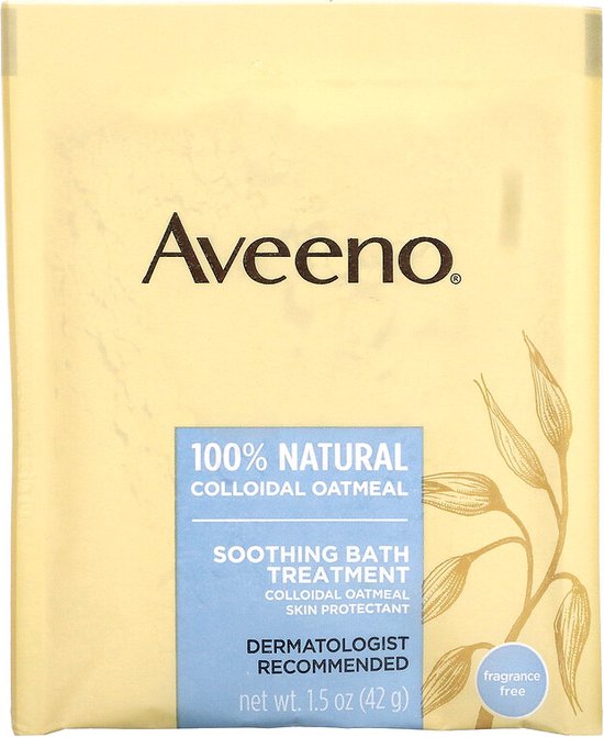 Aveeno soothing 2025 bath treatment