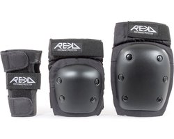 heavy duty triple pad set black