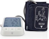 Nedis SmartLife Bloeddrukmeter - Arm - Bluetooth - LCD-Scherm - 22 - 42 cm - Aanduiding van stil houden / Detectie van onregelmatige hartslag / Detectie voor het dragen van armband - Wit