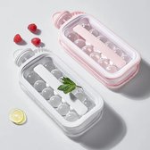 Ijsblokjes tray -IJsblokjesvormen -pink Ice cube trays -Ijsblokjes maker