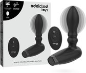 ADDICTED TOYS | Addicted Toys Inflatable Remote Control Plug - 10 Modes Of Vibration | Sex Toy for Couples | Vibrator | Anal Vibrator | Sex Toy for Woman | Vibrating Buttplug | Sex Toy for Man