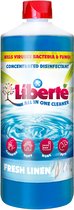 All in One Cleaner Fresh Linen 1 Liter - Desinfectie - Dieren - Huis - Auto - Kantoor - Schoonmaakmiddel
