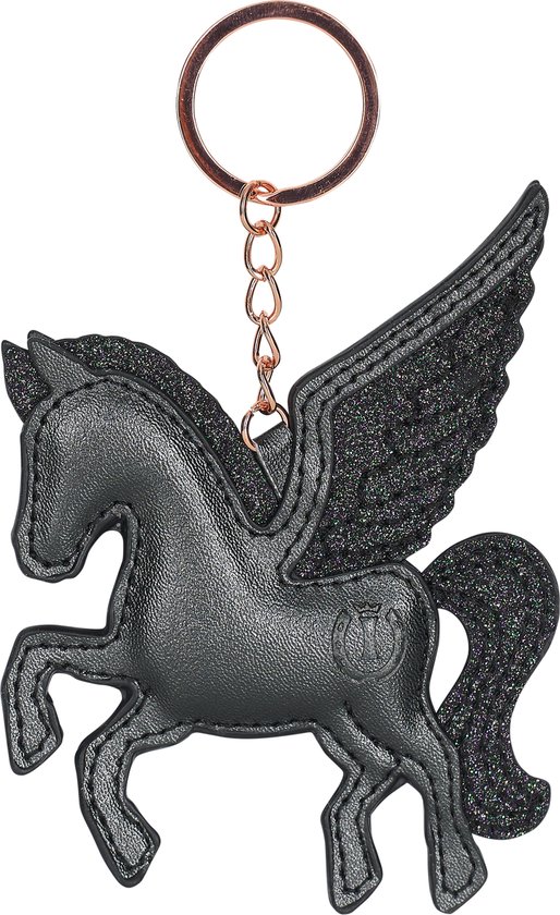 Imperial Riding - Porte-clés - Clé de mon cheval - Noir Métallisé | bol.