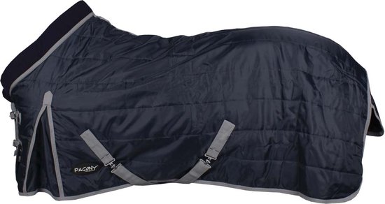 Couverture d'écurie Pagony Collar Blauw taille : 215