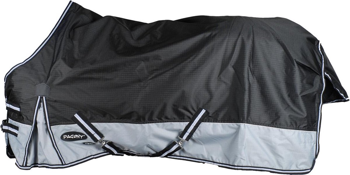 Pagony Tiger 300 Winterdeken - Paardendeken - Maat: 175 - Zwart - Nylon