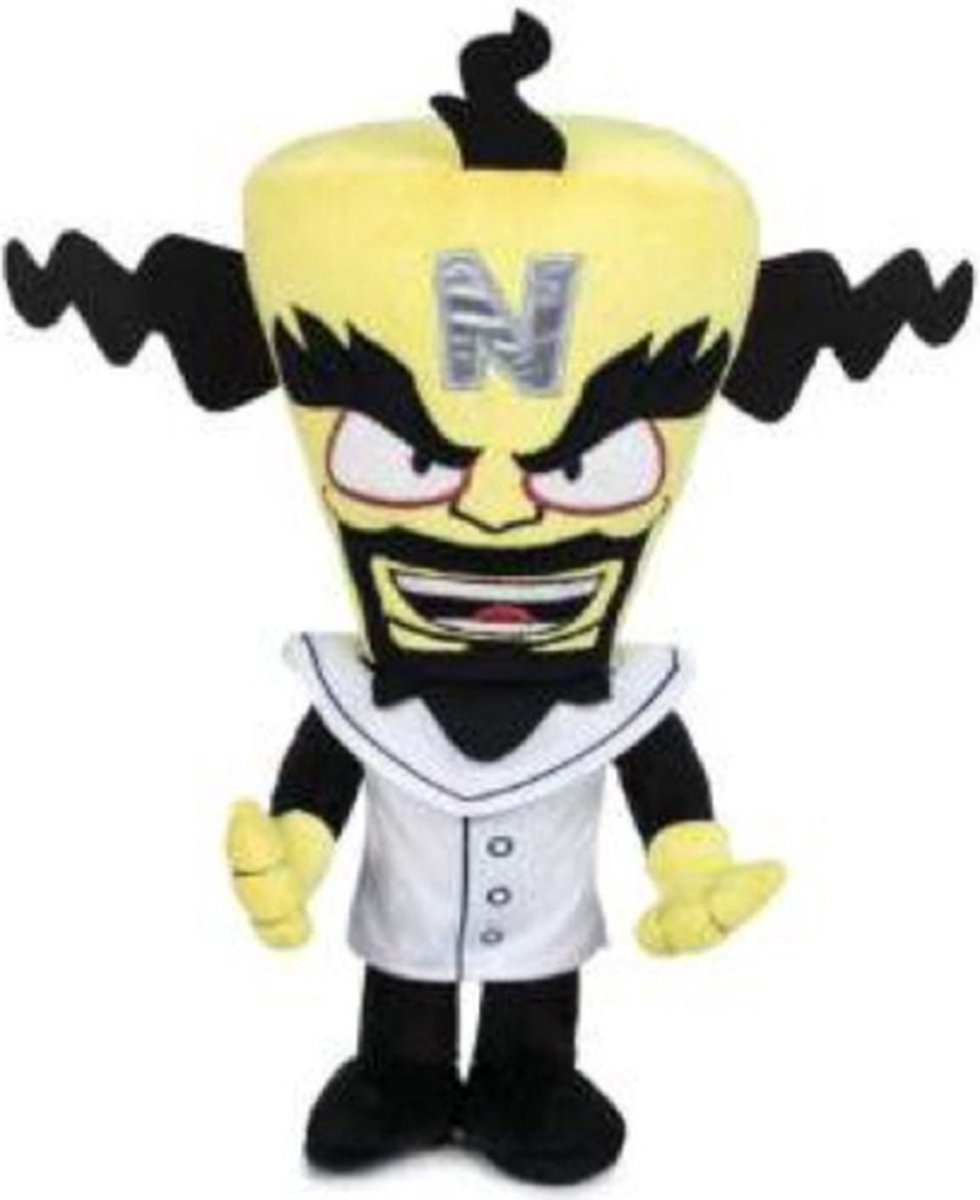 Doctor Neo Cortex – Crash Bandicoot Pluche Knuffel 20 cm {Speelgoed knuffeldier knuffelpop voor kinderen jongens meisjes | Crash Bandicoot Plush Toy}