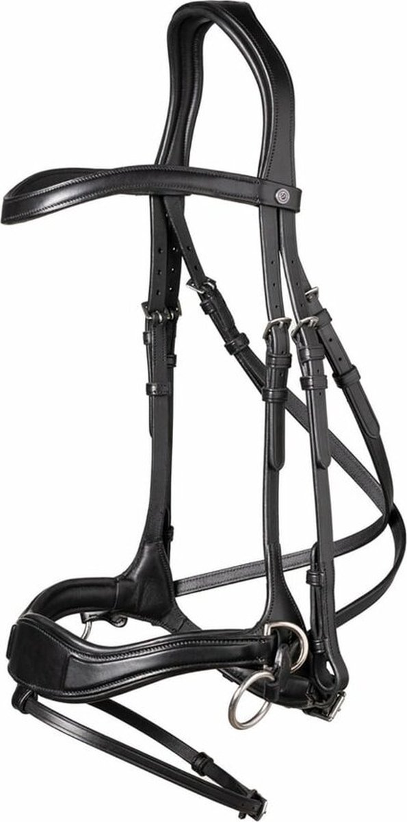 Falsterbo T-motion bridle BLC Blk/Slvr