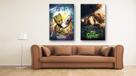 Guardians Of The Galaxy Groot Cassette Poster 61x91.5cm