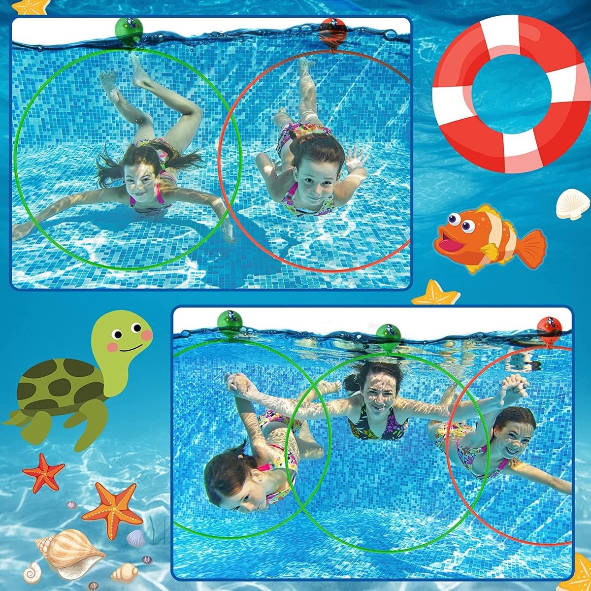 Plongée sous-marine Jouets de piscine Formation de natation-plongée