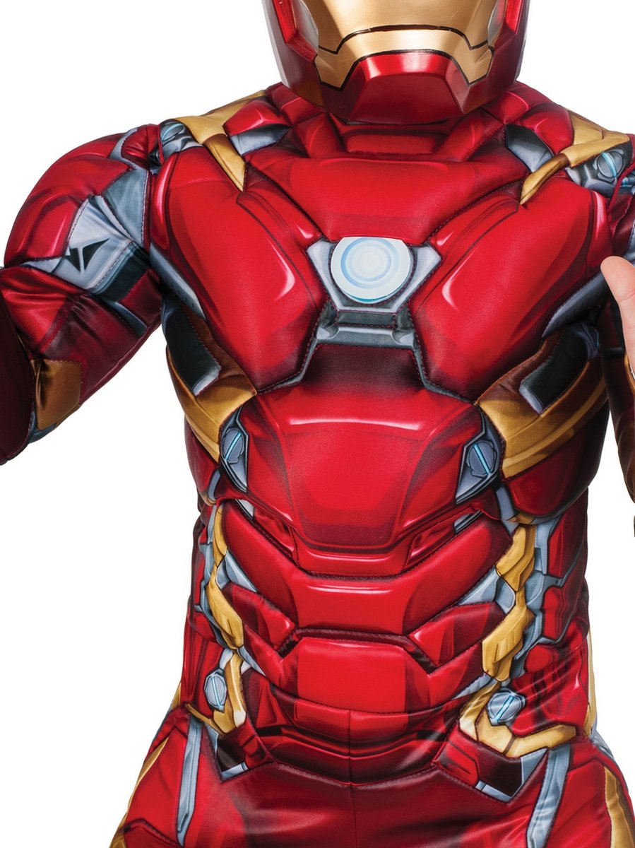Rubies - Iron - Man - Déguisement Iron Man Master Of Mechanics Enfant -  Rouge - Taille
