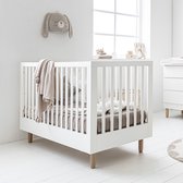 Lit bébé Petite Amélie ® - Lit bébé blanc 70x140 cm - lit évolutif 0 - 6 ans - grandit avec votre enfant