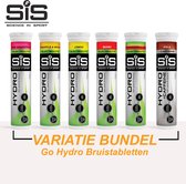 SiS Go Hydro Bruistabletten - 6-pack Mixed - Lemon, Cola, Pineapple & Apple, Strawberry & Lime, Berry en Grapefruit Smaak - 120 Tabletten - 300mg Elektrolytenn