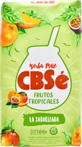 Echte Argentijnse Yerba Mate - Yerba Mate CBSe Frutos Tropicales 500 gram
