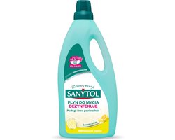 Multifunctionele vloeistof voor het reinigen en desinfecteren van vloeren en andere oppervlakken met een citroen- en olijfbladgeur 1000ml