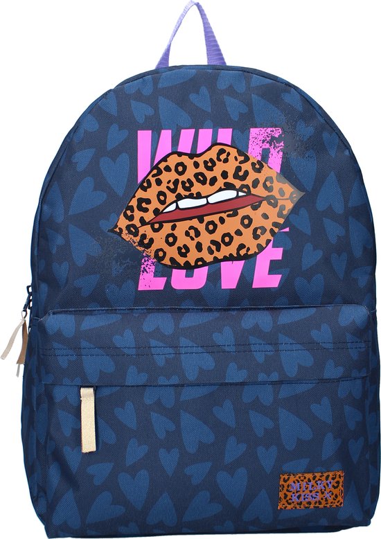 Sac à dos Milky Kiss Girls Will Be Girls - Cartable Fille - Blauw
