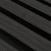 Akoestisch wandpaneel zwart eiken 60x60cm - Wandborden akoestisch