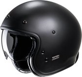 Hjc V31 Flat Black Semi Flat Black Open Face Helmets 2XL - Maat 2XL - Helm