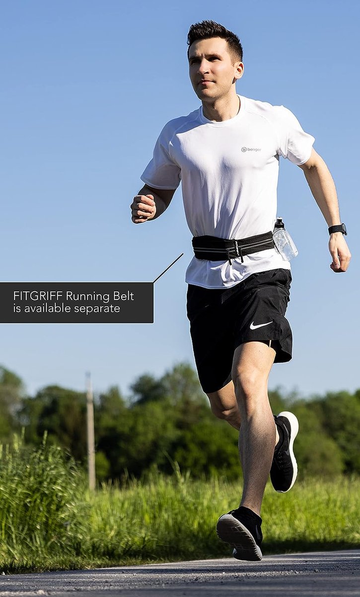 Gourde pour le jogging, la course à pied, la course à pied pour