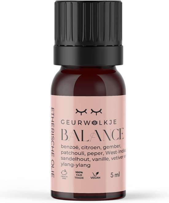 Geurwolkje® Etherische Olie Blend - Balance - 5 ml