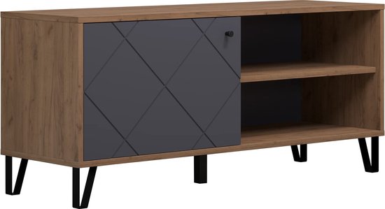 Meuble de TV Retro - Teck - Oskar (150cm
