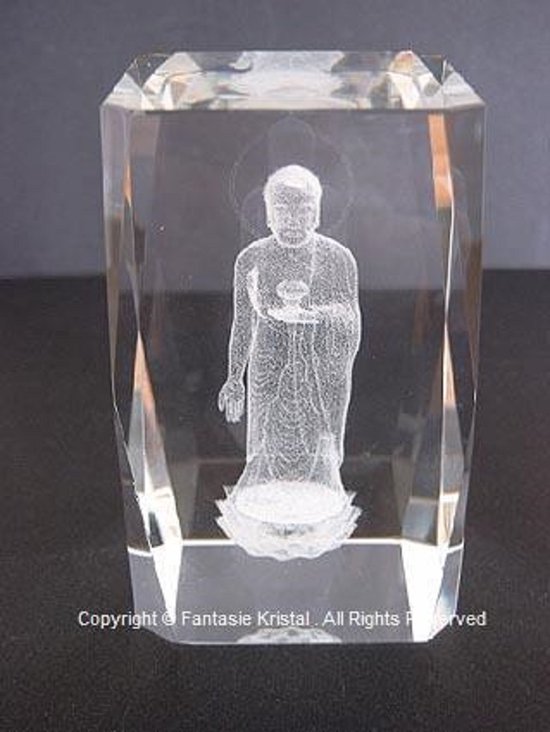 Laserblok Boeddha staand