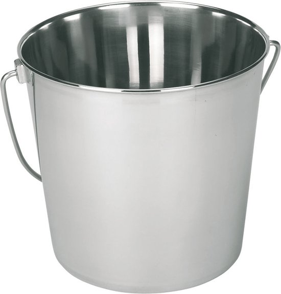 Seau Rond En Acier Inoxydable Bol seau-rond-en-acier-inoxydable-bol