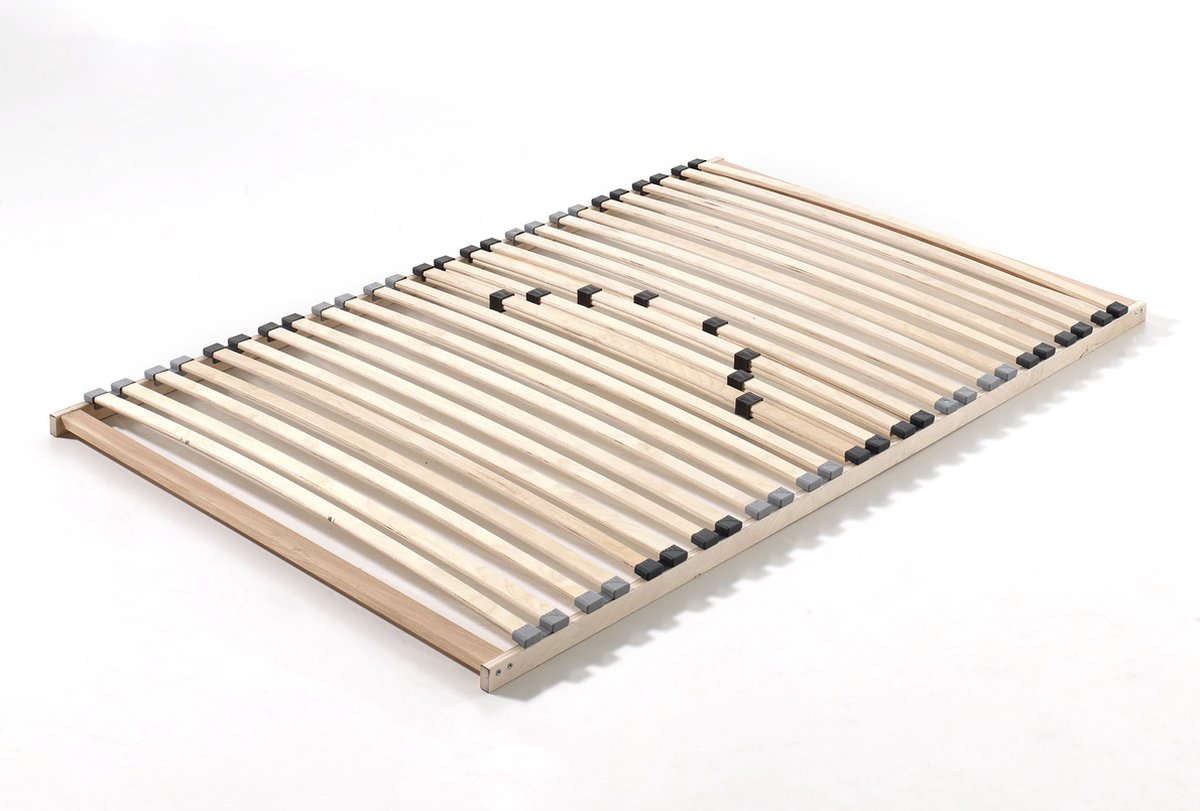 Lattenbodem Supra fix 26 latten - 120x200cm - Emob - Lattenbodems - Bruin - Hout