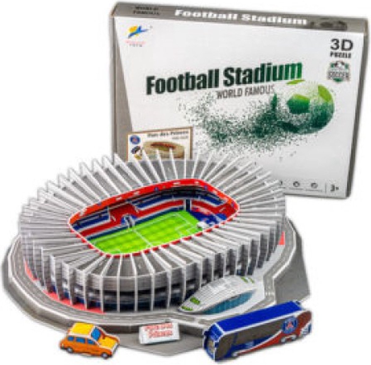 Puzzle 3D Stade PSG Parc des Princes - Taille Unique : : Jeux et  Jouets