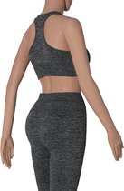 Xtreme - Sport top dames - Antraciet - M - 1-Stuk - Sport topje