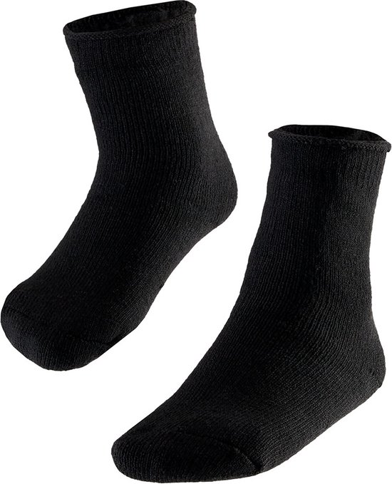 Heatkeeper - Chaussettes Thermo enfants - 4 paires - 31/35 - Zwart - Chausettes thermique