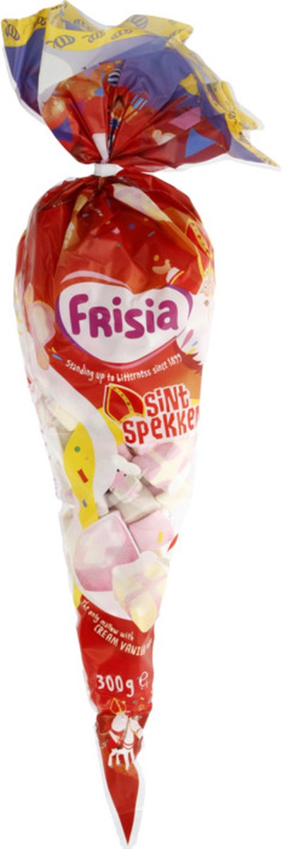 Frisia Sint spekken - Sinterklaas spekjes in puntzak - 300 gram